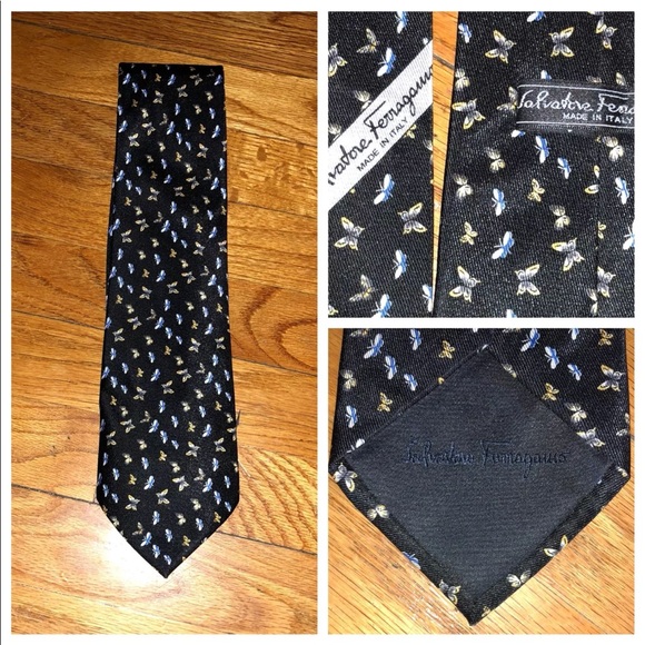 Salvatore Ferragamo Other - Salvatore Ferragamo Silk Butterfly Classic Tie
